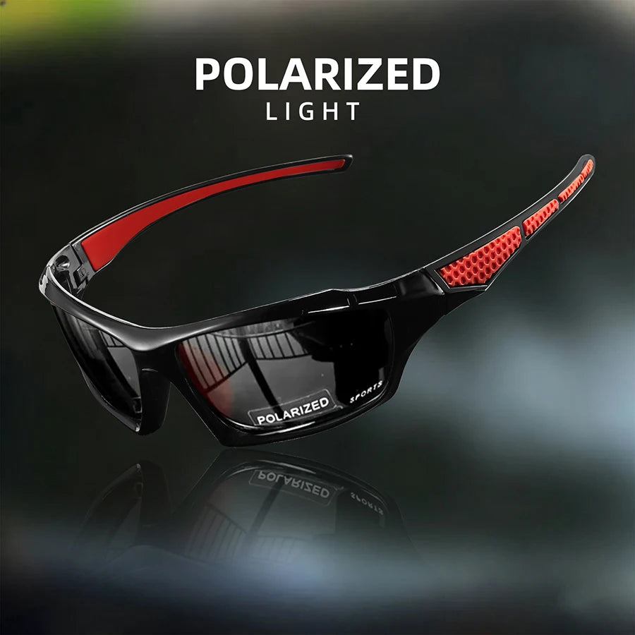 Gafas de sol deportivas de moda, gafas polarizadas con protección UV, gafas personalizadas, montura redonda de Metal, gafas UV400 para hombres y mujeres