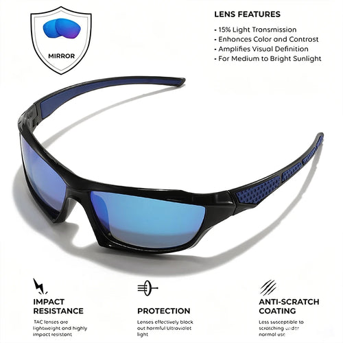 Gafas de sol deportivas de moda, gafas polarizadas con protección UV, gafas personalizadas, montura redonda de Metal, gafas UV400 para hombres y mujeres